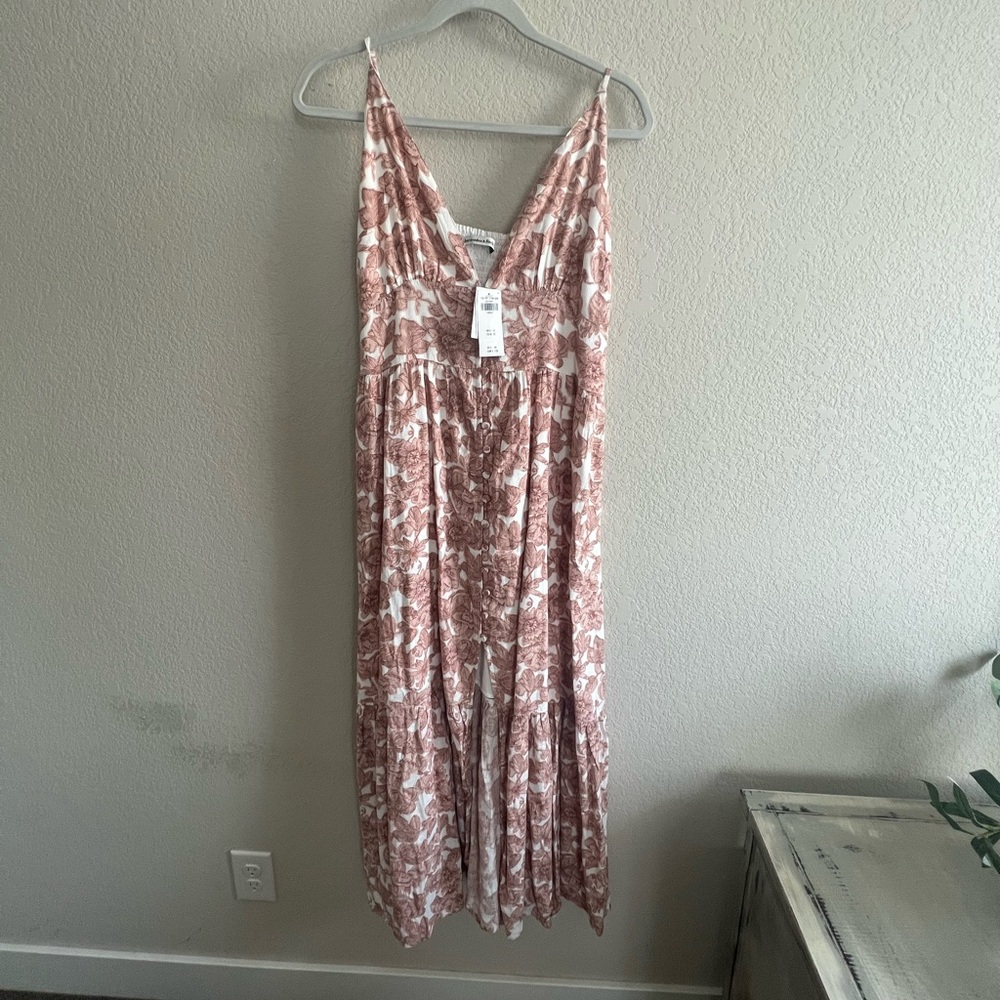 Abercrombie Floral Midi Dress